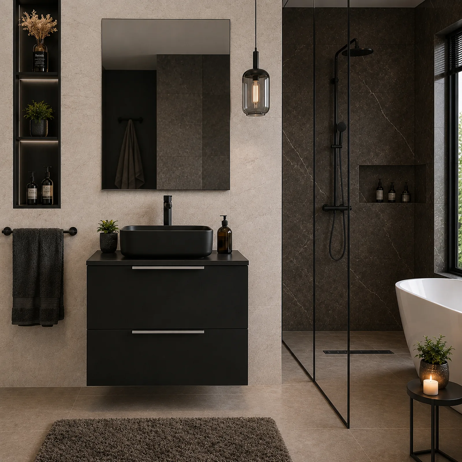 CUBO — Bol Cubo Noir — vue 2